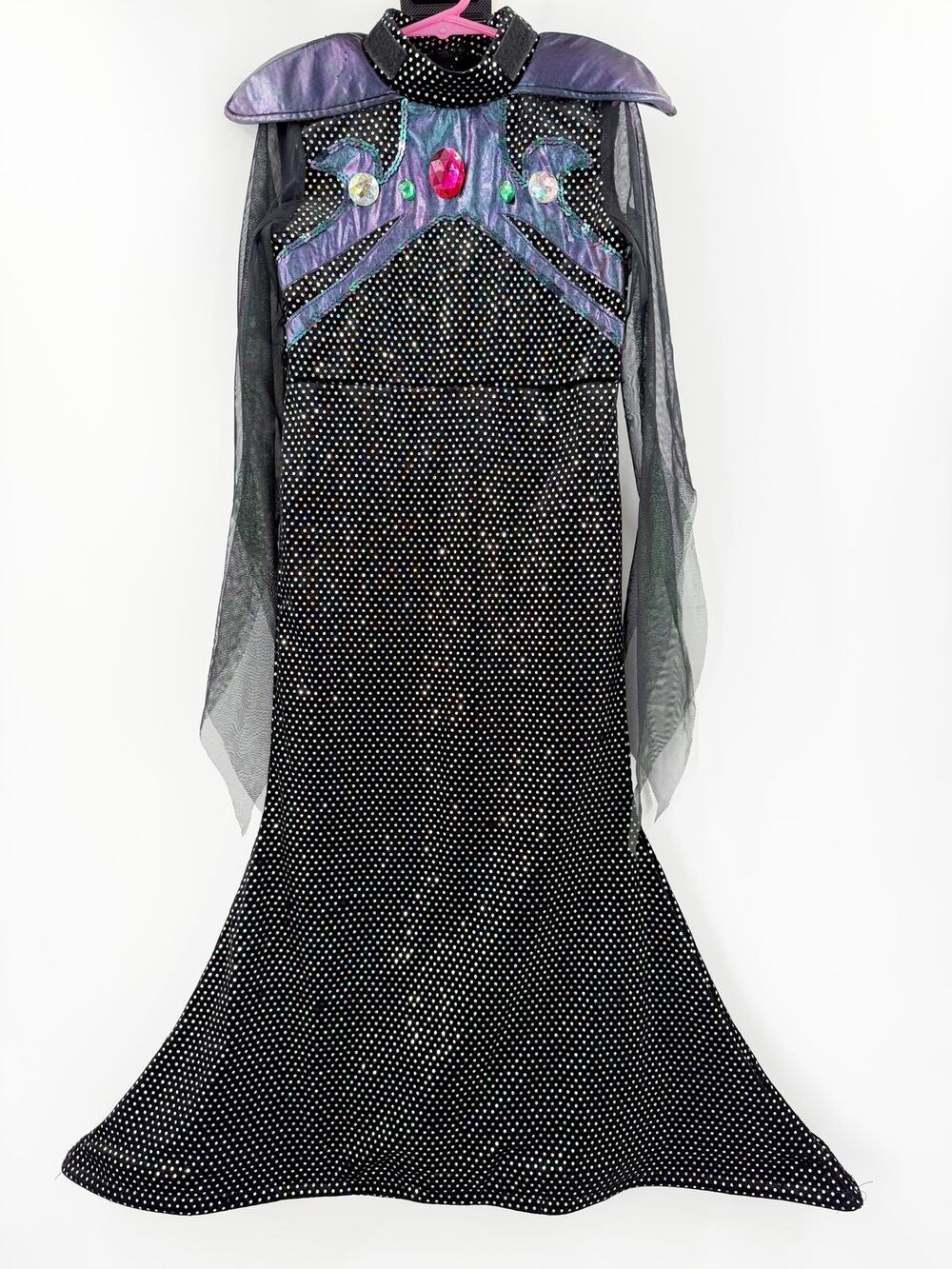 Chasing Fireflies Alien Empress Sorceress Halloween Costume Girls SZ6 Dress Only